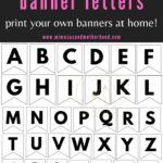 Free Printable Abc Banner Template With Free Printable Alphabet Banner Template