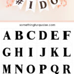 Free Printable Alphabet And Number Banner! Adorable! For Free Printable Alphabet Banner Template