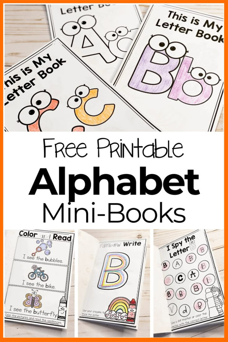 Mini Alphabet Books Printable