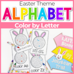 Free Printable Alphabet Coloring Pages For Easter With Printable Easter Alphabet Letters
