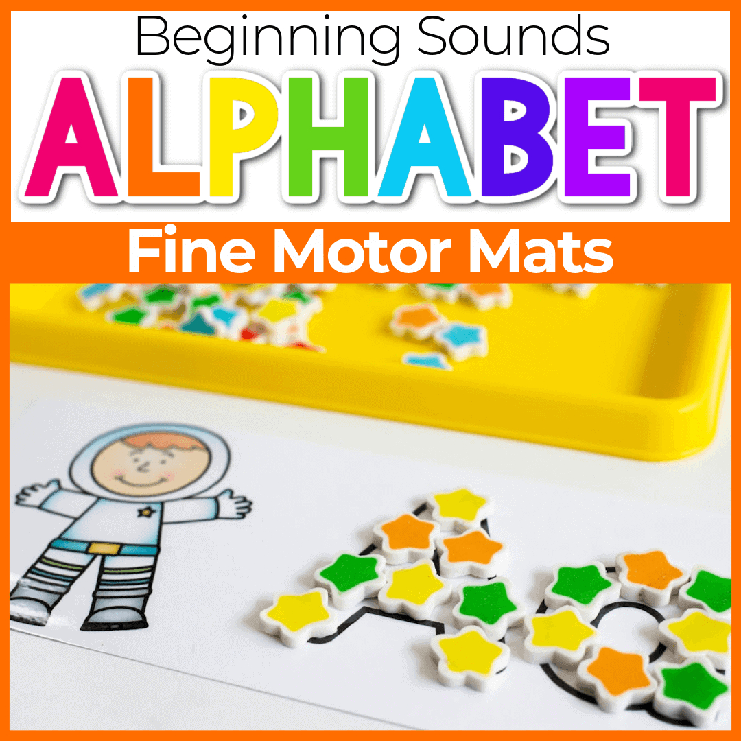 Free Printable Alphabet Fine Motor Mats For Kids for Fine Motor Alphabet Activities Printable