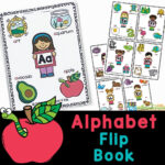 Free Printable Alphabet Flip Book For Kids Within Alphabet Flip Book Printable