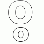 Free Printable Alphabet Letter O Coloring Page Intended For Printable Alphabet Letter O
