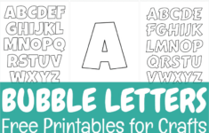 Free Printable Alphabet Letters For Crafts throughout Large Printable Alphabet Letters with Pictures