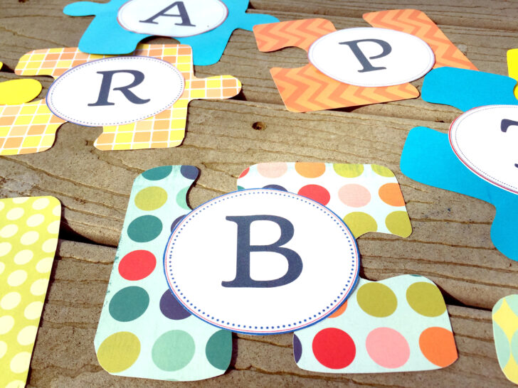 Free Alphabet Banner Printable