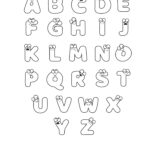 Free Printable Cartoon Letters Alphabet With Regard To Printable Cartoon Alphabet Letters