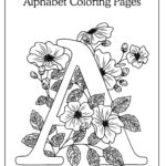 Free Printable Coloring Page Templates To Customize | Canva For Free Printable Alphabet Coloring Pages For Adults