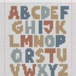 Free Printable Cross Stitch Alphabet In Alphabet Cross Stitch Patterns Printable