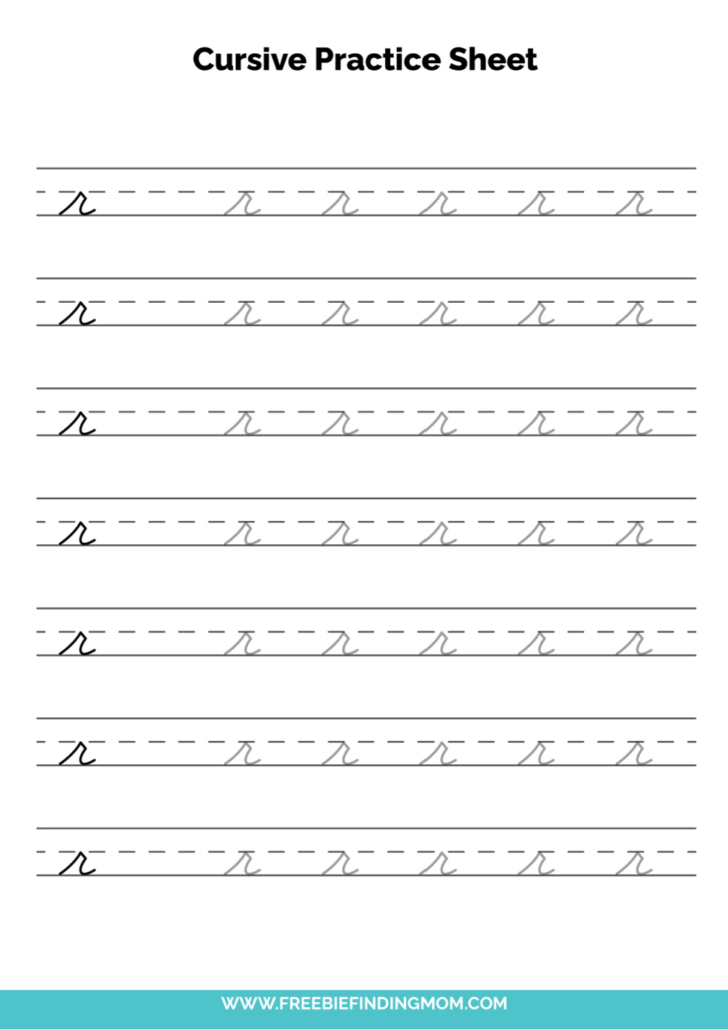 Free Printable Cursive Alphabet Pdf