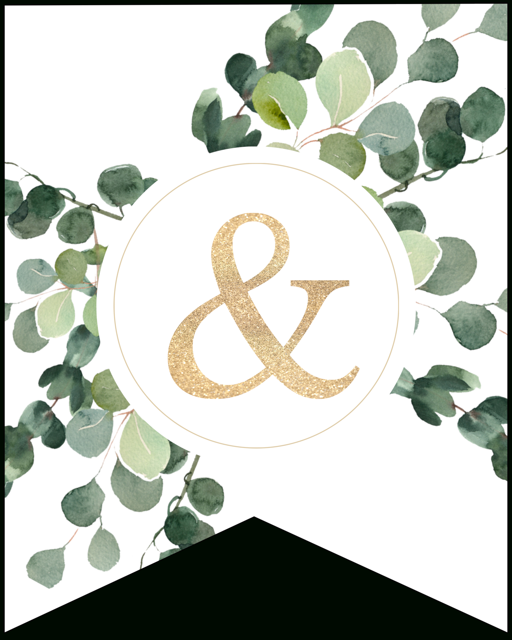 Free Printable Decorative Banner Letters - Paper Trail Design regarding Free Printable Decorative Alphabet Letters