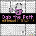 Free Printable Dot Marker Alphabet Worksheets Inside Alphabet Dauber Printable Free