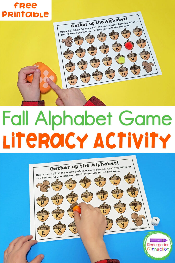 Free Printable Alphabet Games For Kindergarten