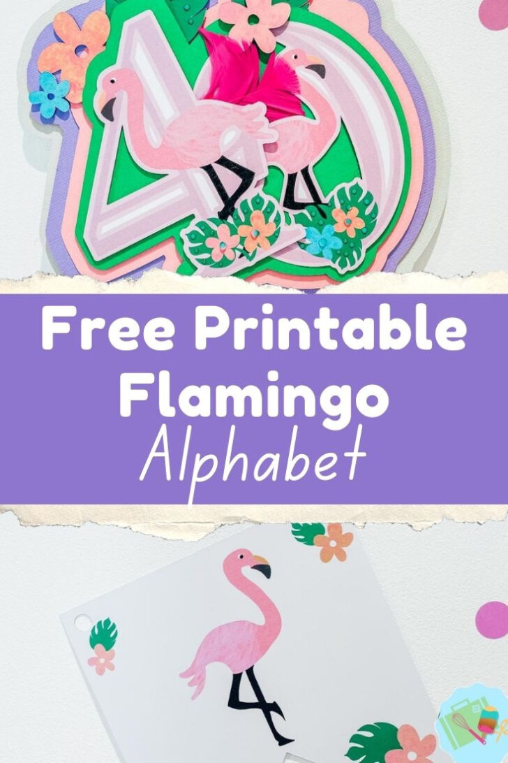 Alphabet Cake Topper Printable