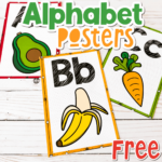 Free Printable Food Alphabet Posters For The Classroom With Regard To Eating The Alphabet Printable