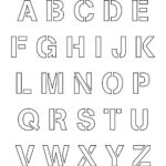 Free Printable Letter Stencils For Crafts   Worksheets Library In Free 2 Inch Alphabet Stencils Printable