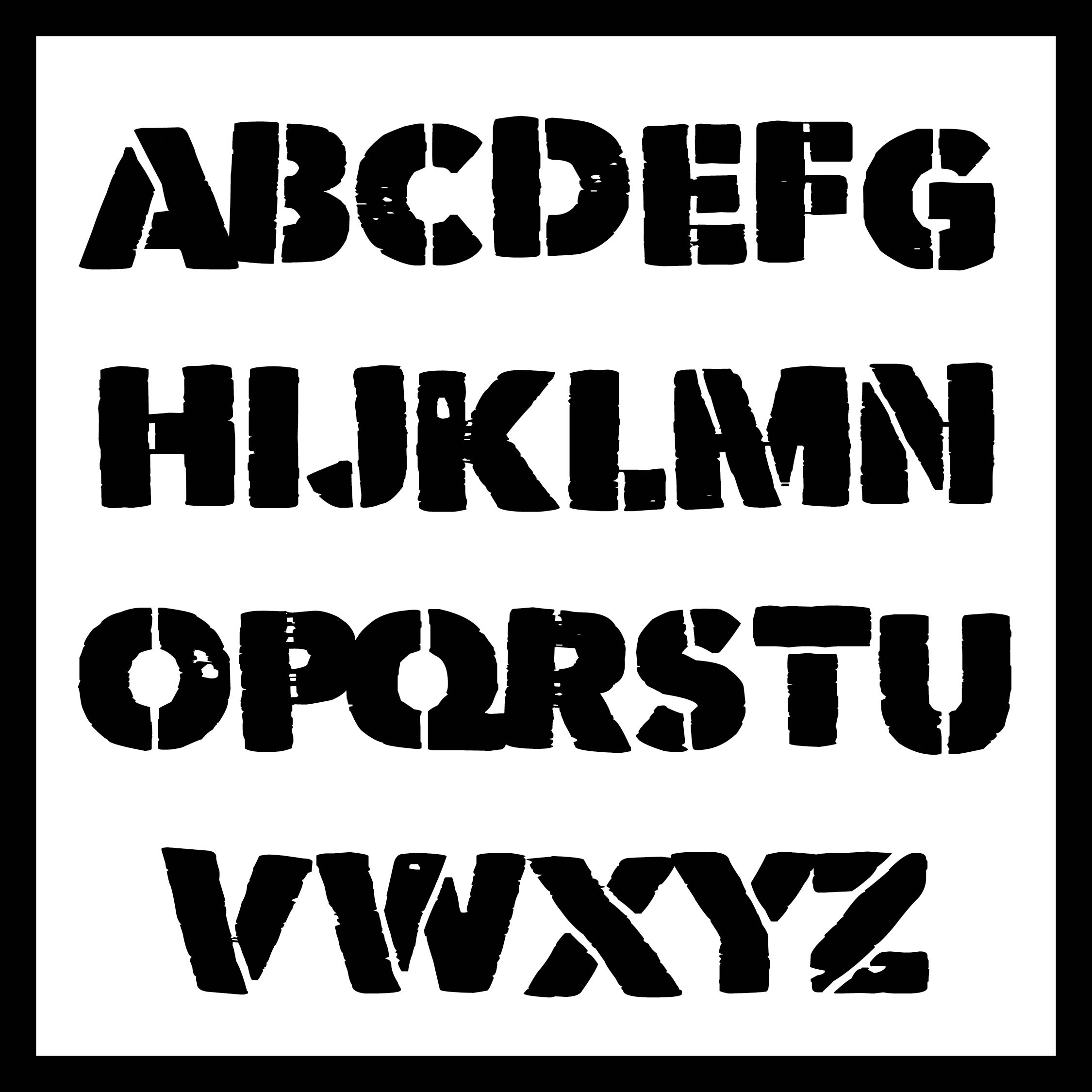 Free Printable Letter Stencils For Crafts - Worksheets Library pertaining to 6 Inch Alphabet Template Printable