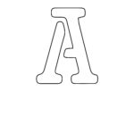 Free Printable Letter Stencils: Letter A Stencil In Printable Alphabet Stencils For Painting