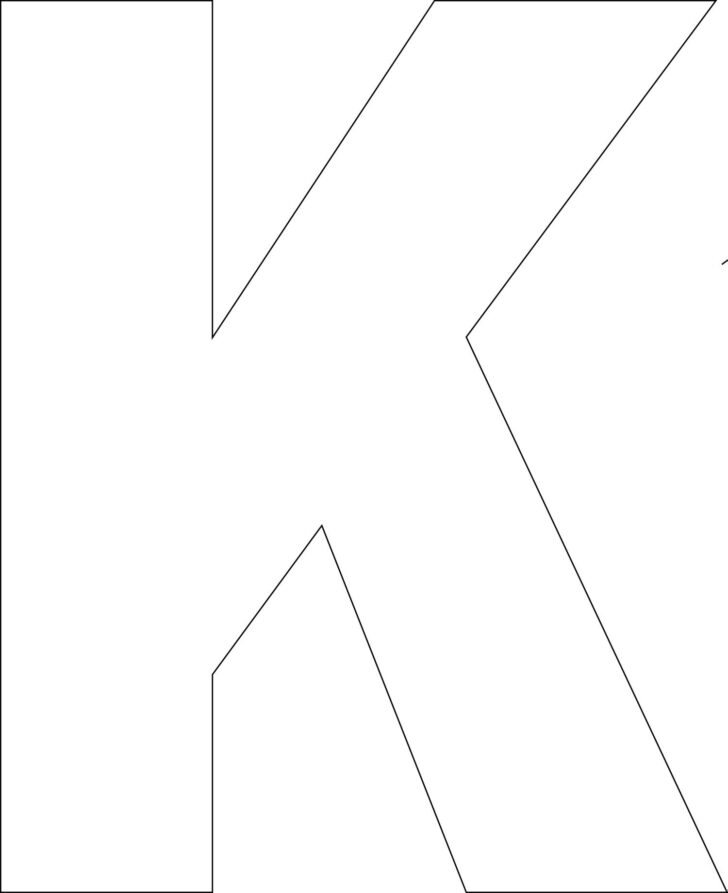 Free Printable Block Alphabet Letters