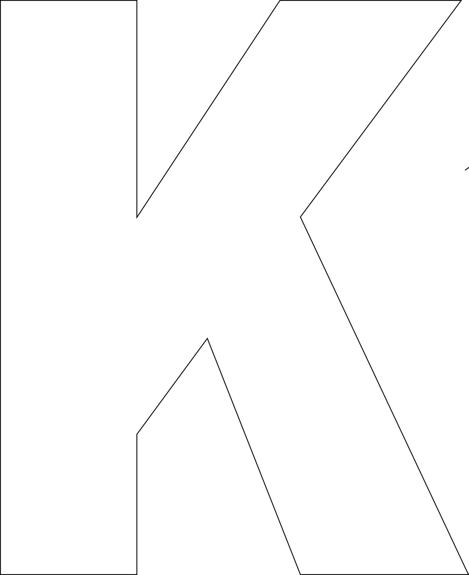 Free Printable Letters Template: Uppercase Alphabet pertaining to Free Printable Upper Case Alphabet Template