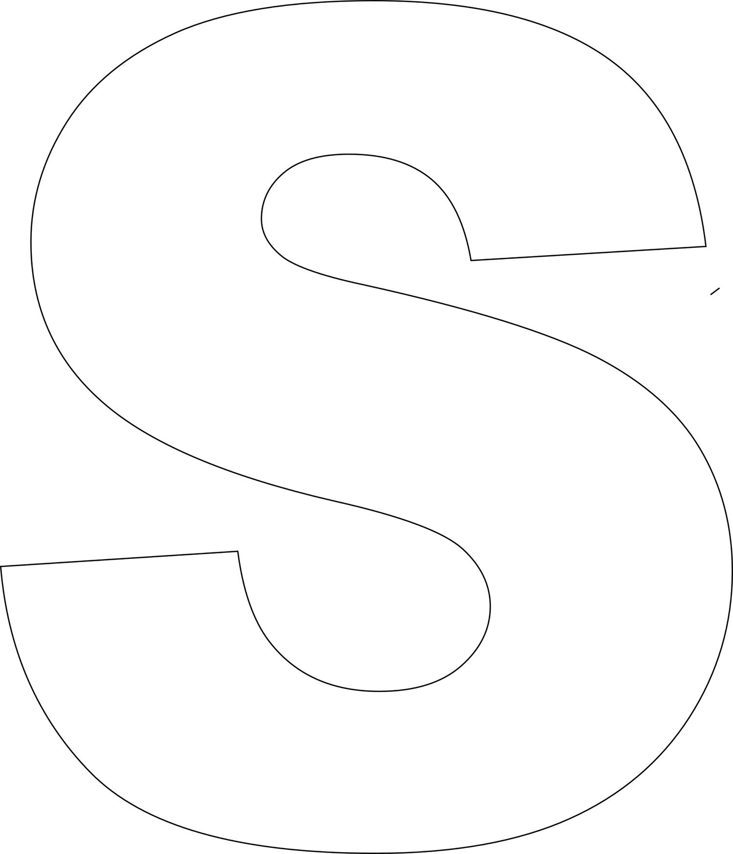 Free Printable Letters Template: Uppercase Alphabet regarding Huge Alphabet Letters Printable