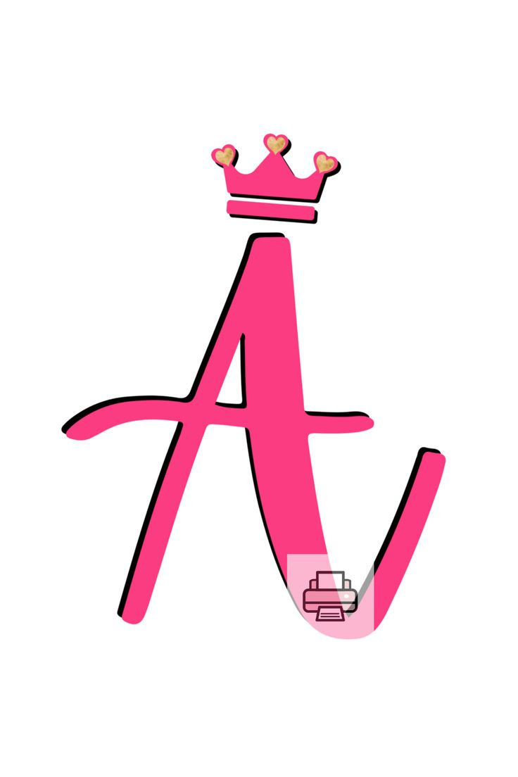 Free Printable Letters with Printable Pink Alphabet Letters