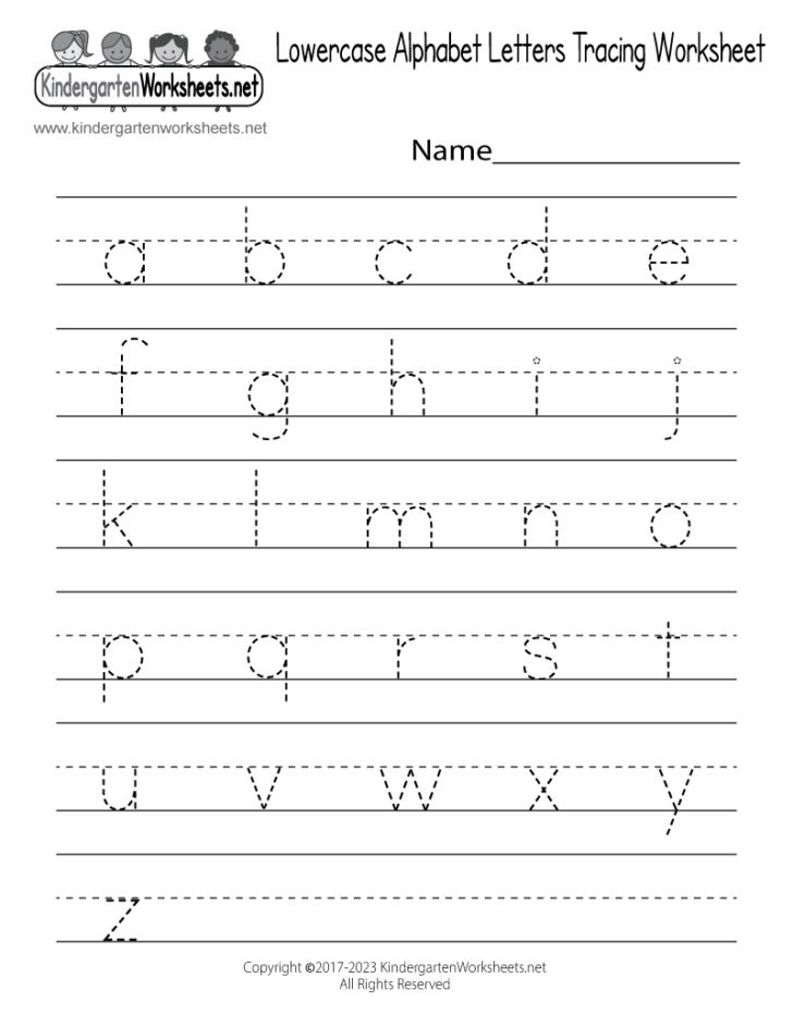 Free Lower Case Alphabet Printable