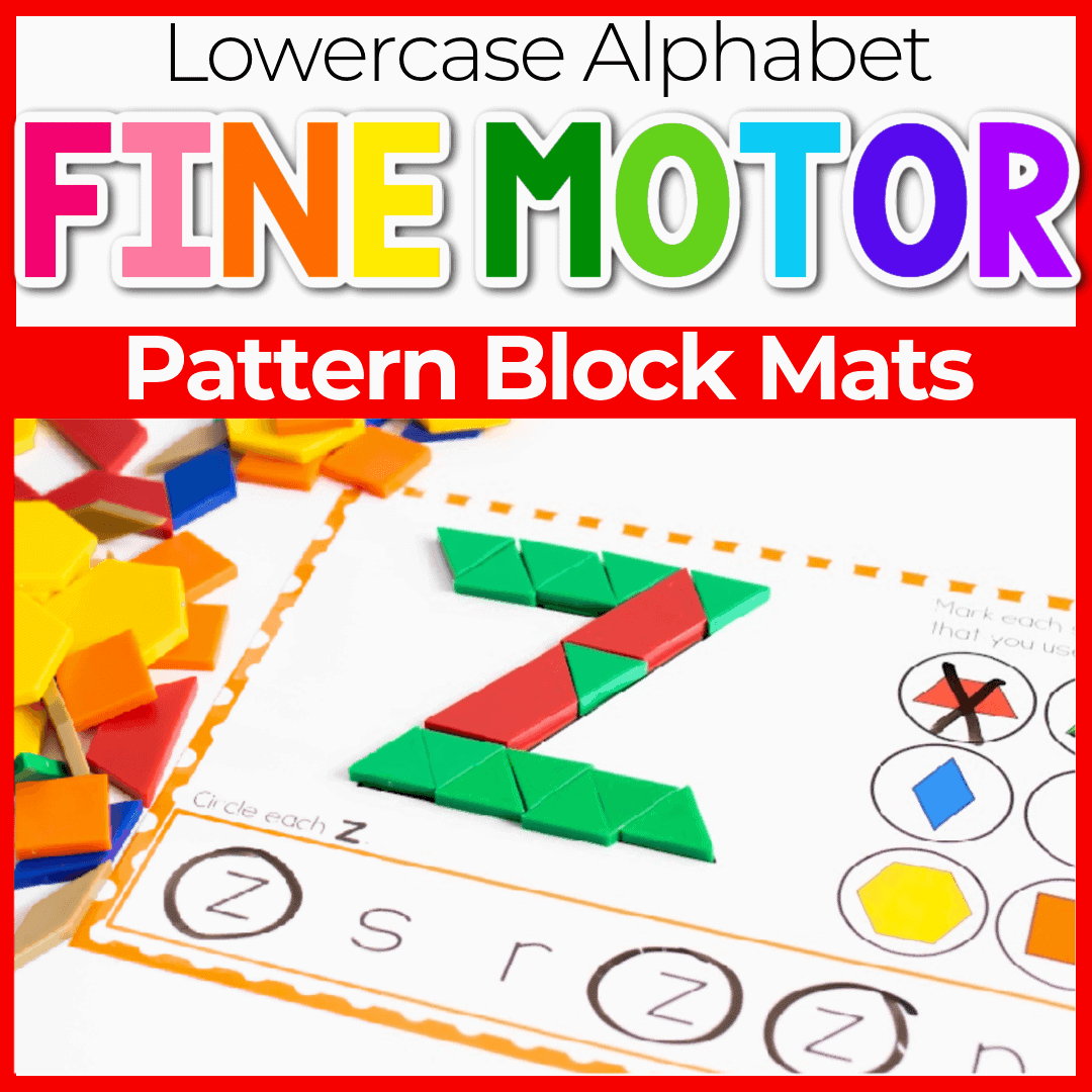 Free Printable Lowercase Alphabet Pattern Block Templates with regard to Free Alphabet Pattern Block Printable