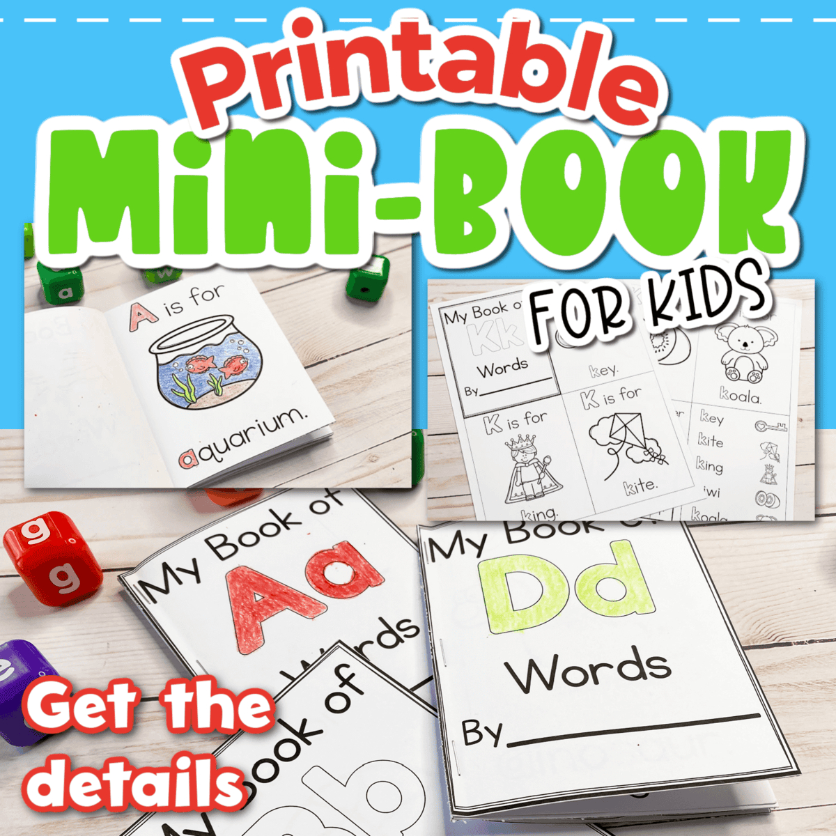 Free Printable Mini Alphabet Books For Preschoolers - Life Over C&amp;#039;S pertaining to Free Printable Alphabet Books For Preschoolers