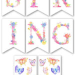 Free Printable Spring Banner For Printable Spring Alphabet Letters