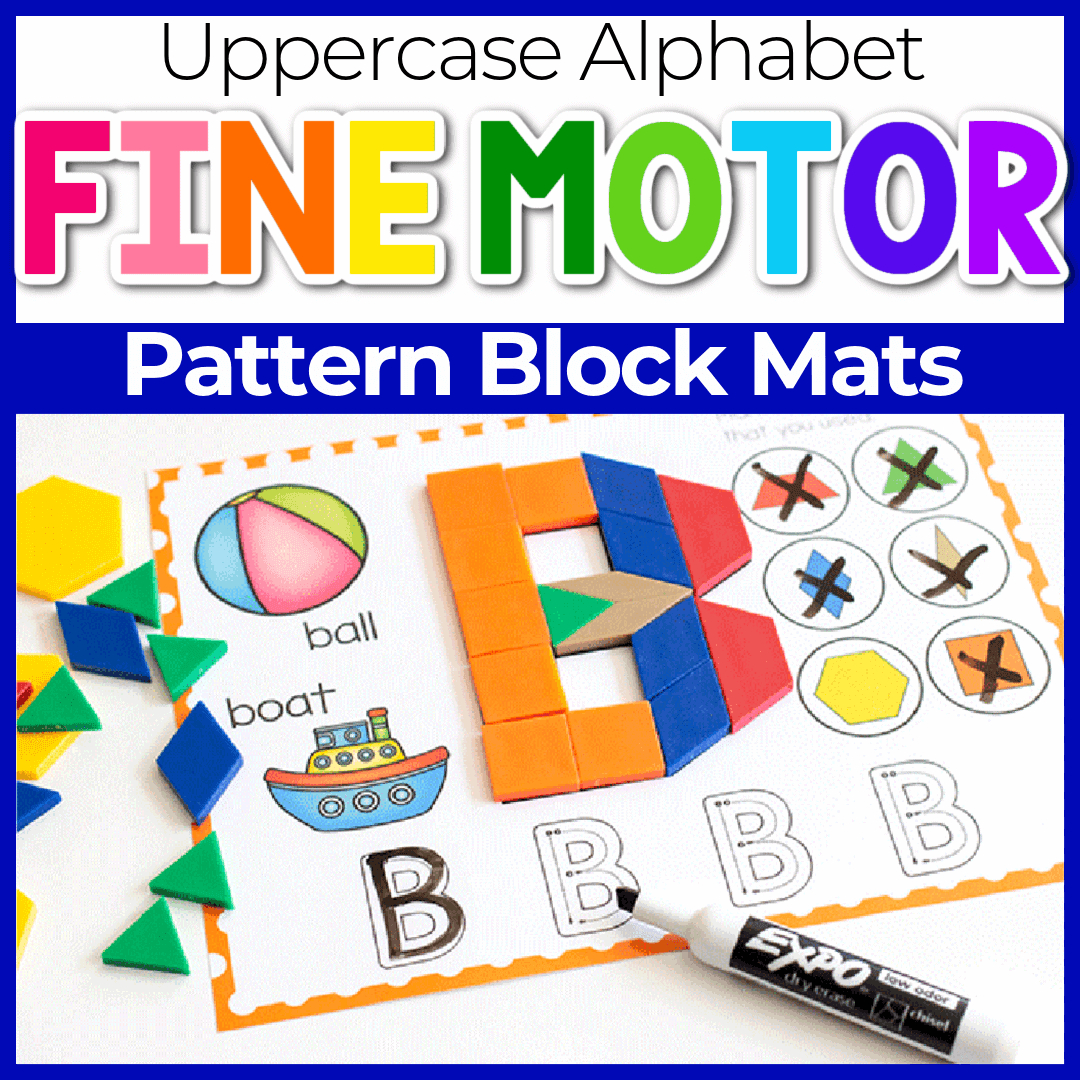 Free Printable Uppercase Alphabet Pattern Block Templates throughout Free Alphabet Pattern Block Printable