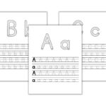 Free Printable Uppercase & Lowercase Letters Worksheets   The In Alphabet Practice Sheets Printable Free