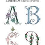 Free Printables Letters And Monograms Intended For Free Printable Alphabet Letters For Embroidery