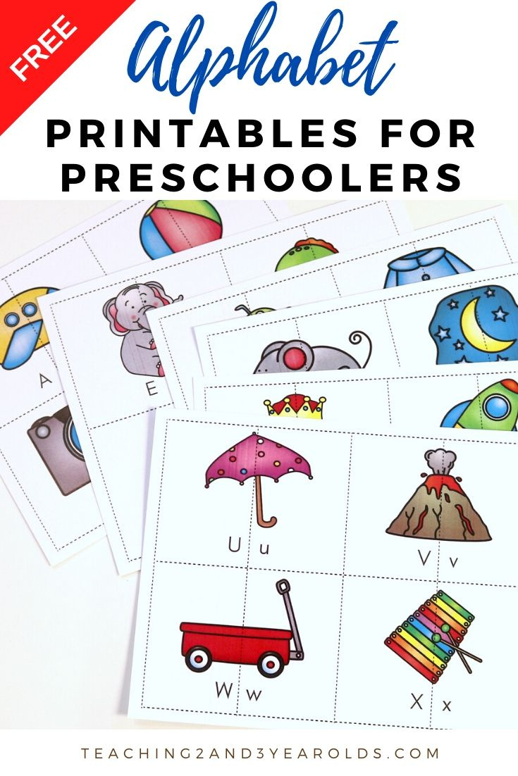 Free Toddler And Preschool Alphabet Printables regarding Printable Alphabet Activities For 2 Year Olds