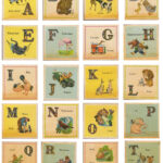 Free Vintage Alphabet Clip Art With Vintage Alphabet Cards Printable