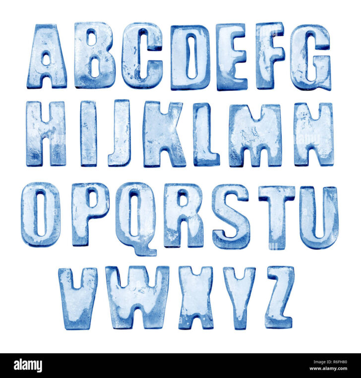 Frozen Alphabet Letters Printable