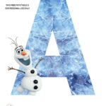 Frozen Letters   Oh Partyland Within Frozen Alphabet Letters Printable