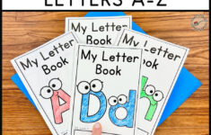 Fun Alphabet Practice Books – A Spoonful Of Learning with regard to Printable Alphabet Books For Each Letter