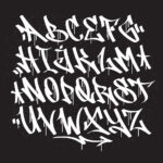 Graffiti Alphabet Vector Art, Icons, And Graphics For Free Download Within Printable Graffiti Alphabet Letters