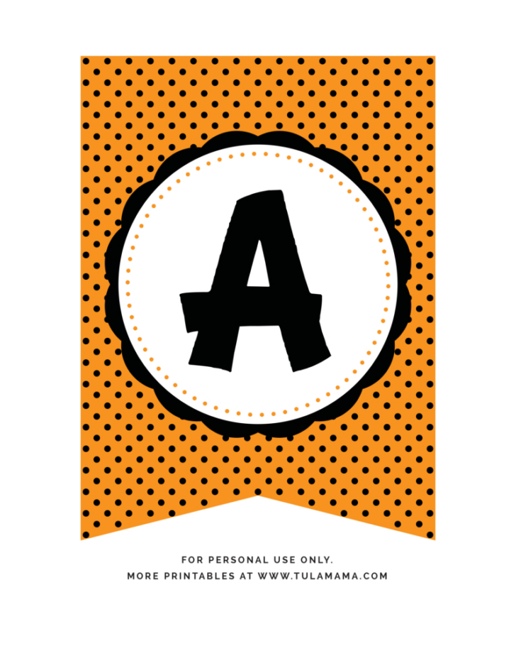 Free Printable Halloween Alphabet Letters