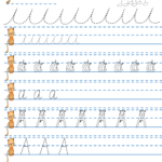 Handwriting Booklets   Year 1 Victorian Fonts Intended For Victorian Cursive Alphabet Printable