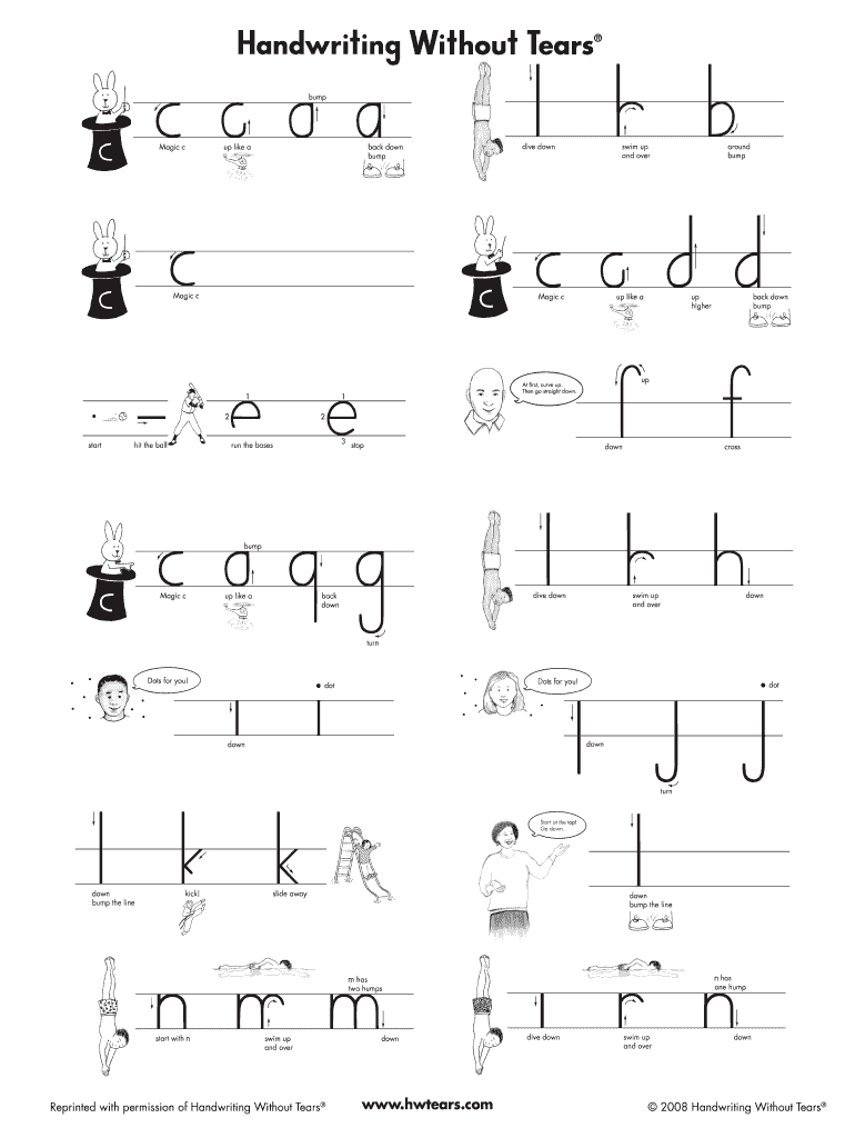 Handwriting Without Tears Cursive Pdf - Fill Online, Printable pertaining to Handwriting Without Tears Cursive Alphabet Printable