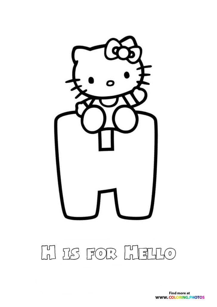 Hello Kitty Alphabet Printable