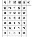 Hindi Varnamala Throughout Hindi Alphabet Chart Printable