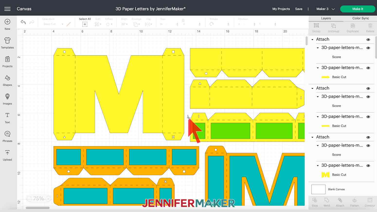 How To Make 3D Paper Letters: Full Alphabet, Numbers &amp;amp; Symbols throughout 3d Alphabet Letters Printable