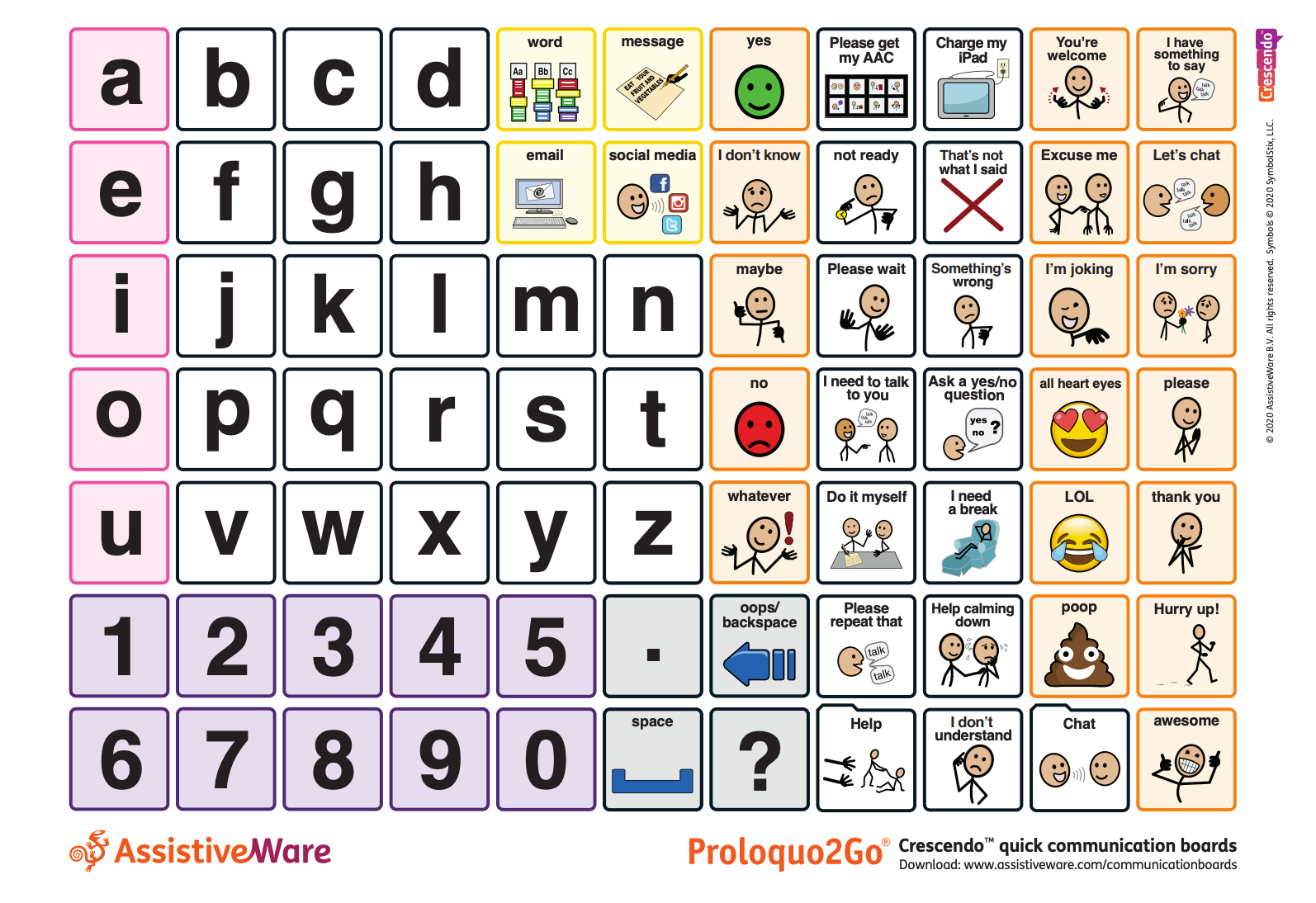 How To Make A Communication Board with Printable Alphabet Board For Communication