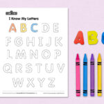 I Know My Letters   Sesame Workshop Inside Sesame Street Alphabet Printable