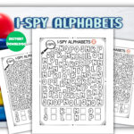 I Spy Alphabets, I Spy Letters, I Spy Worksheet Activities, Find Pertaining To I Spy Alphabet Printable