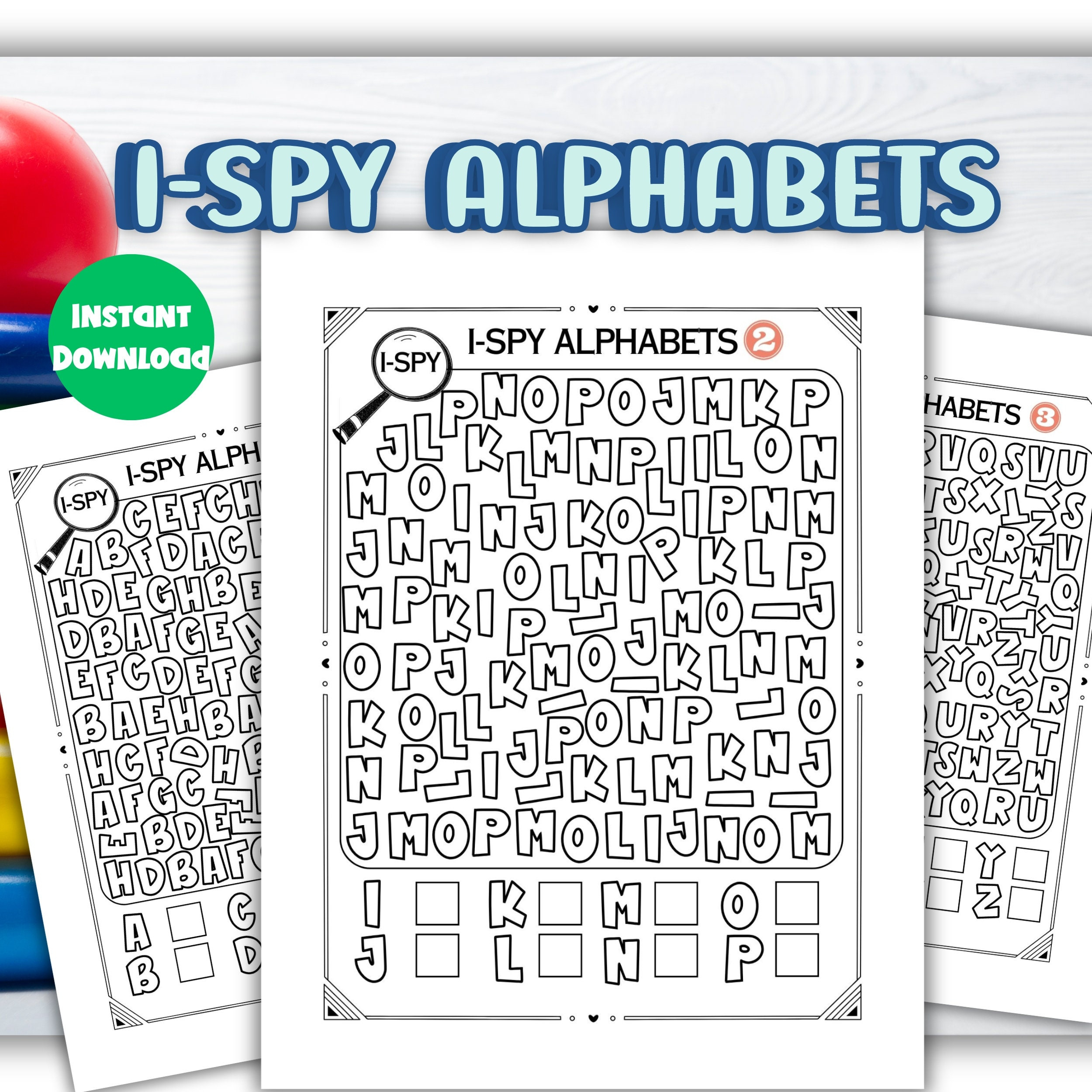 I-Spy Alphabets, I Spy Letters, I-Spy Worksheet Activities, Find pertaining to I Spy Alphabet Printable