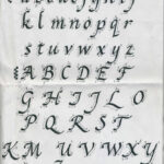 Italic Calligraphy For Beginners   An Artful Mom Inside Printable Italic Calligraphy Alphabet