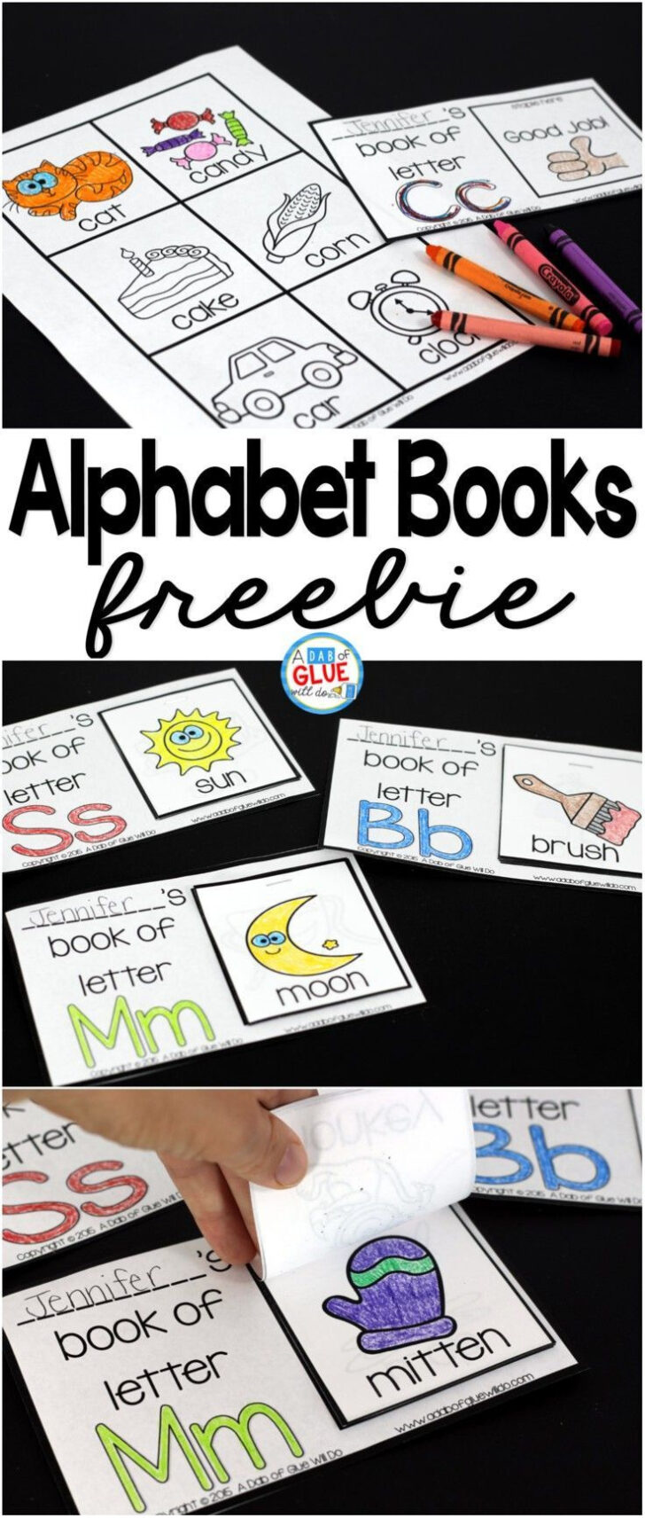 Free Alphabet Flip Book Printable